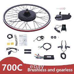 28/29 Electric Bicycle Motor Conversion Kit Front/Rear Wheel E-Bike Hub with LCD