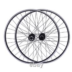 29 inch Front+ Rear Mountain Bike Wheel Set Double Six-hole Disc Flat Spokes USA