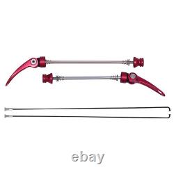 29 inch Front & Rear Wheel Mountain Wheelset Red Hub Disc Brake Bicycle Wheels