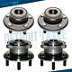 2WD Front & Rear Wheel Bearing and Hub Assembly for 2005-2009 Charger 300 Magnum