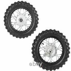 2.50-10 Drum Brake Front Rear Wheel Tire Rim For Yamaha PW50 TTR50 JR50 CRF50 XR