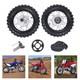 2.50-10 Front Rear Tire Rim Wheel Drum Brake Pit Bike For Honda CRF50 XR50