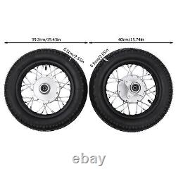 2.50-10 Front Rear Tire Rim Wheel Drum Brake Pit Bike For Honda CRF50 XR50