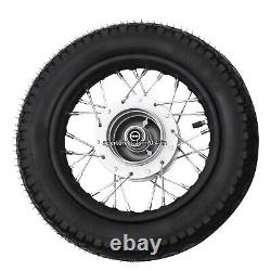 2.50-10 Front Rear Tire Rim Wheel Drum Brake Pit Bike For Honda CRF50 XR50