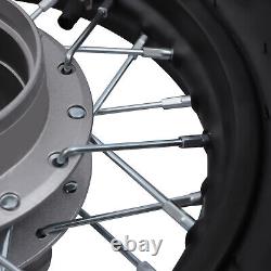 2.50-10 Front & Rear Tire Rim Wheel Drum Brake Pit Bike For Honda CRF50 XR50