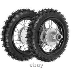 2.50-10 Front Rear Tire Rim Wheel Drum Brake Pit Bike For Honda CRF50 XR50