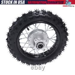 2.50-10 Front Rear Tire Rim Wheel Drum Brake Pit Bike For Honda CRF50 XR50 BBR