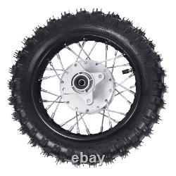 2.50-10 Front Rear Tire Rim Wheel Drum Brake Pit Bike For Honda CRF50 XR50 BBR