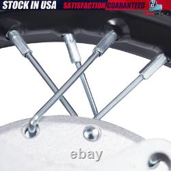 2.50-10 Front Rear Tire Rim Wheel Drum Brake Pit Bike For Honda CRF50 XR50 BBR