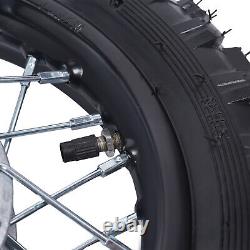 2.50-10 Front Rear Tire Rim Wheel Drum Brake Pit Bike For Honda CRF50 XR50 BBR