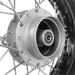 2.50-10 Front Rear Wheel Tire Rim Pair Set for Dirt Bikes