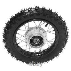 2.50-10 Front Rear Wheel Tire Rim Pair Set for Dirt Bikes