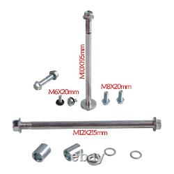 2.50-10 Front Rear Wheels Tire Rim Swing Arm Kit For Dirt Bike CRF50 TTR50 DRZ70