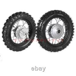 2.50-10 Front & Rear Wheels Tire Tyre Rim Drum Brake for Apollo 50cc 70cc CRF50F