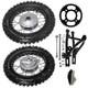 2.50-10 Wheel Set Drum Brake 12mm Bearings 420 37T Sprocket Swing Arm for CRF50