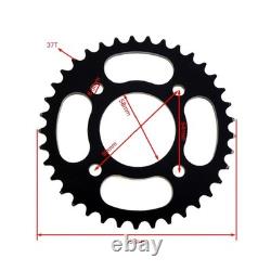 2.50-10 Wheel Set Drum Brake 12mm Bearings 420 37T Sprocket Swing Arm for CRF50