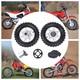 2.5-10 Front and Rear Wheel Tire Assembly for Honda CRF50 XR50 BBR KLX Dirt Bike
