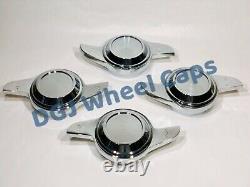 2 Bar Cut Chrome Knock-Off Spinners & Red Lead Hammer for Lowrider Wire Wheel