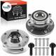 2 X Front or Rear Wheel Bearing and Hub Assembly Compatible with Volkswagen Audi