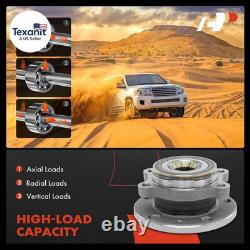 2 X Front or Rear Wheel Bearing and Hub Assembly Compatible with Volkswagen Audi