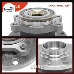 2 X Front or Rear Wheel Bearing and Hub Assembly Compatible with Volkswagen Audi