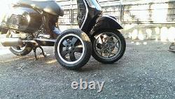 2 x vespa gt gts gtv mp3 125 200 250 300 wheel wheels front rear both pair set