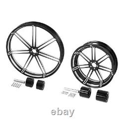 30 Front & 18 Rear Wheel Rim Dual Hub Fit For Harley Electra Glide 2009-2023