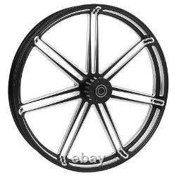 30 Front & 18 Rear Wheel Rim Dual Hub Fit For Harley Electra Glide 2009-2023