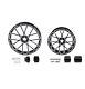 30 Front 18 Rear Wheel Rim & Hub Fit For Harley Touring Street Glide 2008-2024