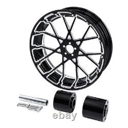 30 Front 18 Rear Wheel Rim & Hub Fit For Harley Touring Street Glide 2008-2024