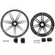 30 Front 18 Rear Wheel Rim & Hub Single Disc Fit For Harley Touring 2009-2023