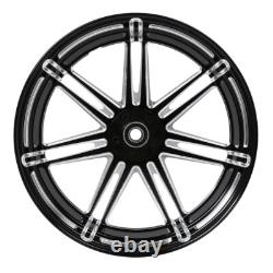 30 Front 18 Rear Wheel Rim & Hub Single Disc Fit For Harley Touring 2009-2023