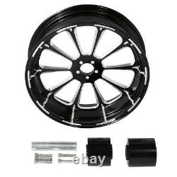 30 Front 18 Rear Wheel Rim Single Hub Fit For Harley Touring Models 2009-2023