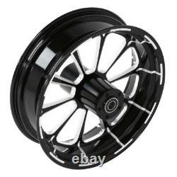 30 Front 18 Rear Wheel Rim Single Hub Fit For Harley Touring Models 2009-2023