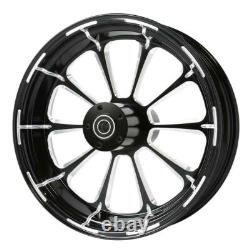 30 Front 18 Rear Wheel Rim Single Hub Fit For Harley Touring Models 2009-2023