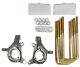 3/3 Suspension Lift Kit Spindles Aluminum Blocks For 99-06 Silverado 1500 2wd