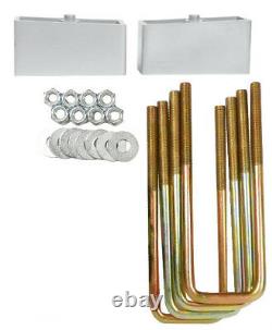 3/3 Suspension Lift Kit Spindles Aluminum Blocks For 99-06 Silverado 1500 2wd