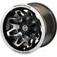 416X Wheel Front/Rear Machined Black 15x7 4/110 5+2 416MO157110GBMF