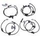 4PCS Front&Rear ABS Wheel Speed Sensor Left and Right for Subaru Forester 2014-2
