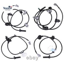 4PCS Front&Rear ABS Wheel Speed Sensor Left and Right for Subaru Forester 2014-2