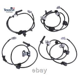 4PCS Front&Rear ABS Wheel Speed Sensor Left and Right for Subaru Forester 2014-2