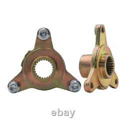 4PC Front Rear 145/70-6 Tire Rim 6 Wheels + 3 Stud Hub 110cc 125cc ATV Go Kart