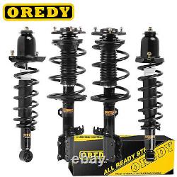 4PC Front + Rear Complete Strut for 2003 2004 2005 2006 2007 2008 Toyota Corolla
