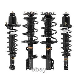 4PC Front + Rear Complete Strut for 2003 2004 2005 2006 2007 2008 Toyota Corolla