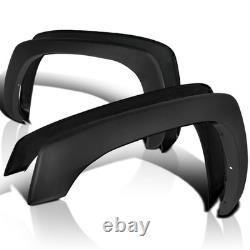 4PC Front + Rear Factory Style Wheel Fender Flares for 1999-2007 Chevy Silverado