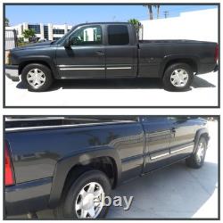 4PC Front + Rear Factory Style Wheel Fender Flares for 1999-2007 Chevy Silverado