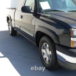 4PC Front + Rear Factory Style Wheel Fender Flares for 1999-2007 Chevy Silverado