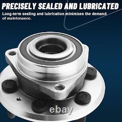 4PC Front & Rear Wheel Bearing Hub withABS for Cadillac SRX Saab 9-4X Assembly