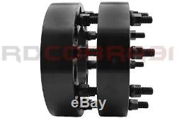 4Pc 8x6.5 To 8x6.5 1999-2010 GMC Sierra 2500HD 3500HD 2 inch Wheel Spacers 8 Lug