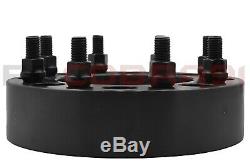 4Pc 8x6.5 To 8x6.5 1999-2010 GMC Sierra 2500HD 3500HD 2 inch Wheel Spacers 8 Lug